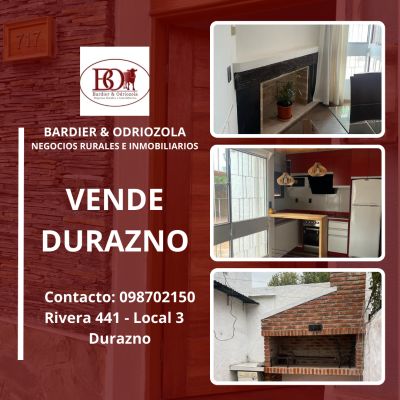 Casa en Venta en Durazno , Durazno