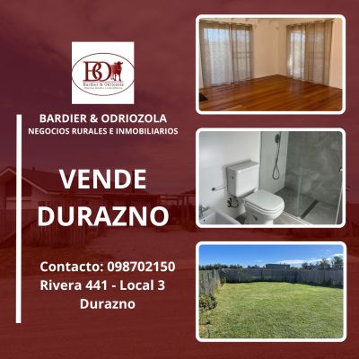 Casa en Venta en Durazno , Durazno