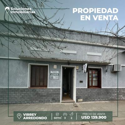 Casa en Venta en Virrey Arredondo, Río Branco, Cerro Largo