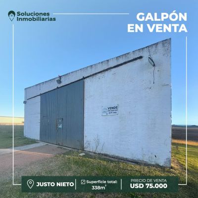 Galpón en Venta en JUSTO NIETO, Río Branco, Cerro Largo