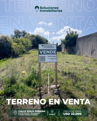 Terreno en Venta en ZOILO PEREIRA, Río Branco, Cerro Largo