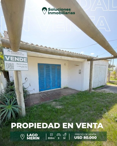 Casa en Venta en RAMBLA, Lago Merín, Cerro Largo