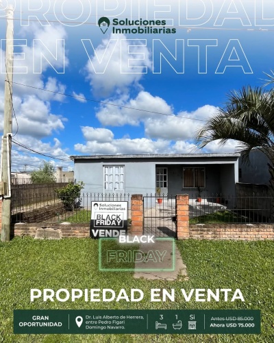 Casas en Venta en Río Branco, Cerro Largo