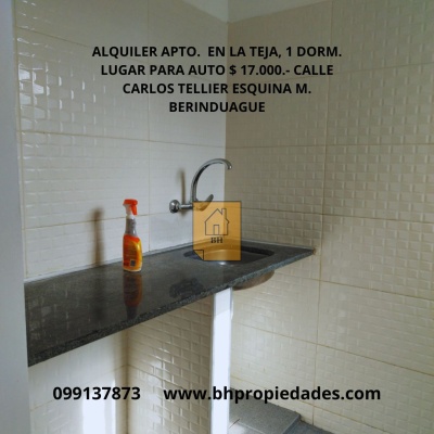 Apartamento en Alquiler en La Teja, Montevideo