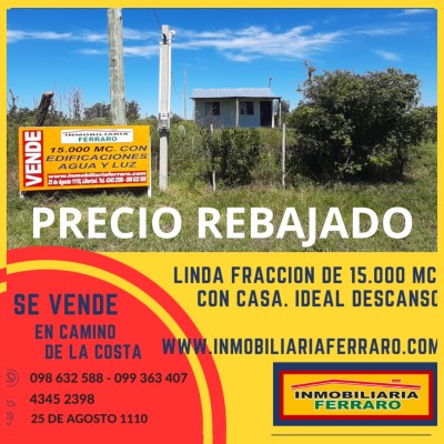 Campos y Chacras en Venta en VALDEZ CHICO, Libertad, San José