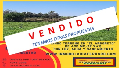 Terreno en Venta en EL ARBORETO, Libertad, San José