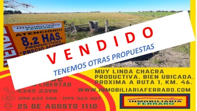 Campo / Chacra en Venta en ZONA RURAL, Libertad, San José