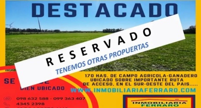 Campo / Chacra en Venta en Libertad, San José