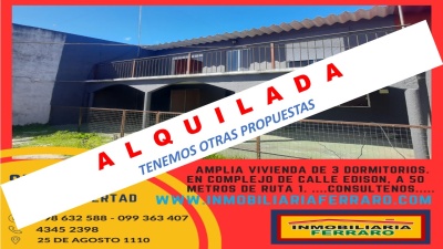 Casas y Apartamentos en Alquiler en RUTA 1 VIEJA, Libertad, San José