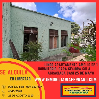 Apartamento en Alquiler en Libertad, San José