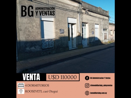 Casa en Venta en Minas, Lavalleja