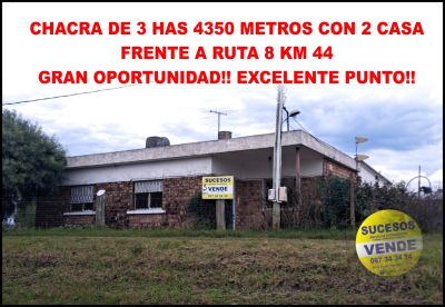 Campo / Chacra en Venta en RUTA 8 KM 44, Empalme Olmos, Canelones