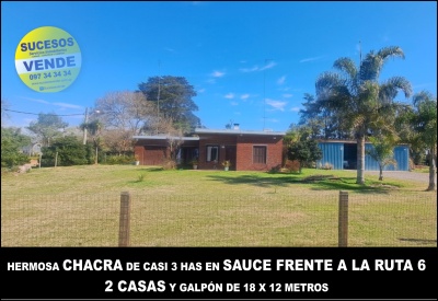 Campo / Chacra en Venta en MATASIETE, Sauce, Canelones