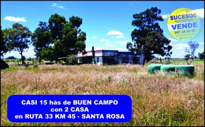 Campo / Chacra en Venta en RUTA 33 KM 45 PARAJE LA ARMONIA, Santa Rosa, Canelones