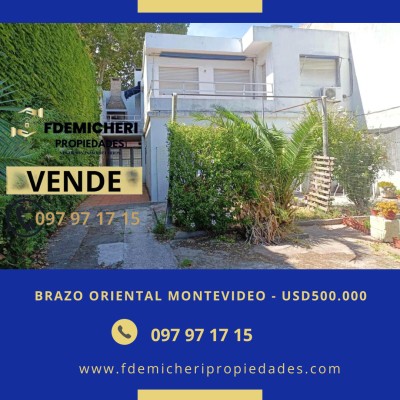 Casa en Venta en Brazo Oriental, Montevideo