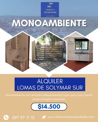 Apartamento en Alquiler en Lomas de Solymar, Ciudad de la Costa, Canelones