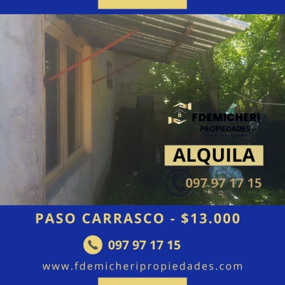 Casas en Alquiler en Paso Carrasco, Ciudad de la Costa, Canelones