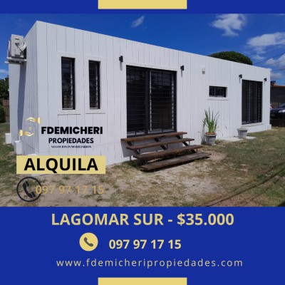 Casas en Alquiler en Lagomar, Ciudad de la Costa, Canelones