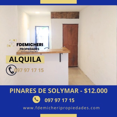 Apartamento en Alquiler en Pinares de Solymar, Ciudad de la Costa, Canelones