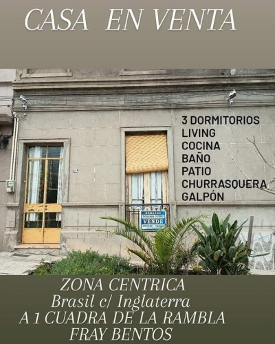 Casa en Venta en Fray Bentos, Río Negro