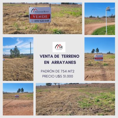 Terreno en Venta en Los Arrayanes, Soriano