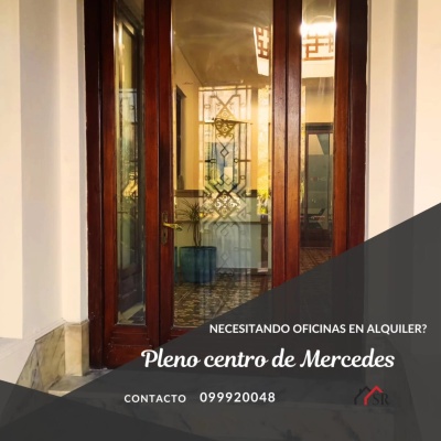 Oficinas en Alquiler en CENTRO, Mercedes, Soriano