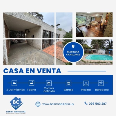 Casa en Venta en Marindia, Canelones