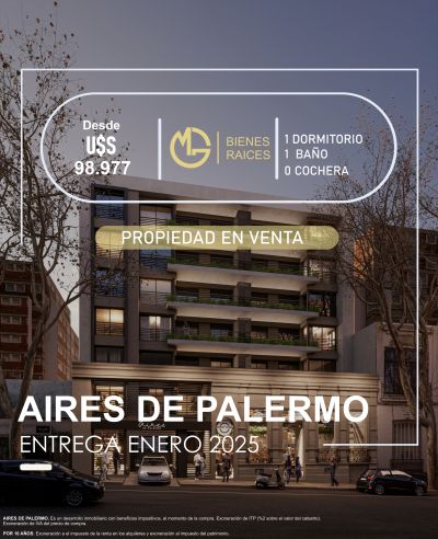 Apartamentos en Venta en Palermo, Montevideo