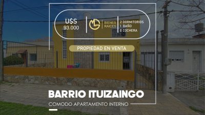 Apartamentos en Venta en Ituzaingó, Montevideo