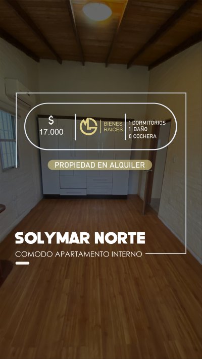 Apartamento en Alquiler en Solymar, Ciudad de la Costa, Canelones