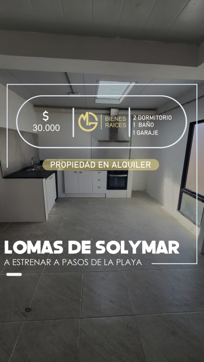 Apartamento en Alquiler en Lomas de Solymar, Ciudad de la Costa, Canelones