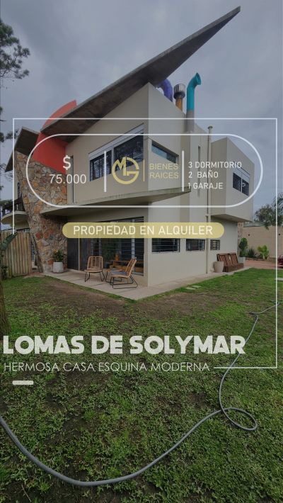 Casas en Alquiler en Lomas de Solymar, Ciudad de la Costa, Canelones