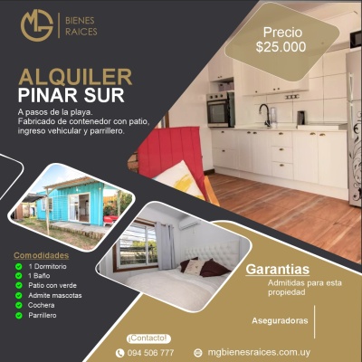 Apartamentos en Alquiler en El Pinar, Ciudad de la Costa, Canelones