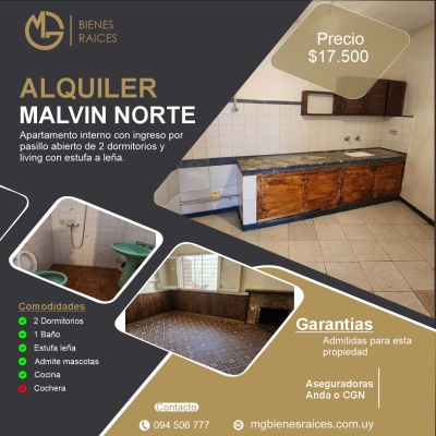 Apartamento en Alquiler en Malvín Norte, Montevideo