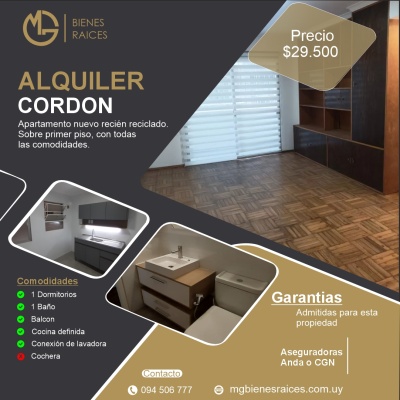 Apartamentos en Alquiler en Centro, Montevideo