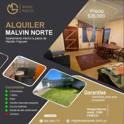 Apartamento en Alquiler en Malvín Norte, Montevideo