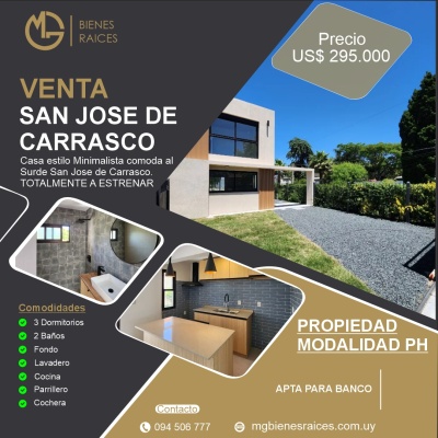 Casa en Venta en San José de Carrasco, Ciudad de la Costa, Canelones