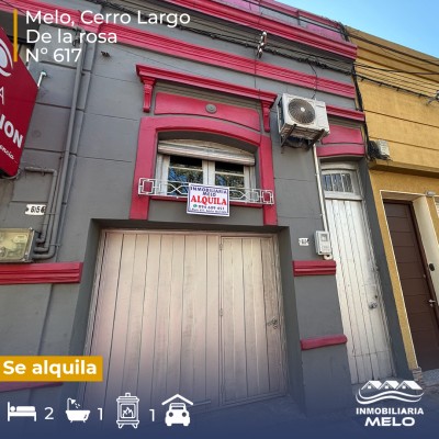 Casas y Apartamentos en Alquiler en CENTRO, Melo, Cerro Largo