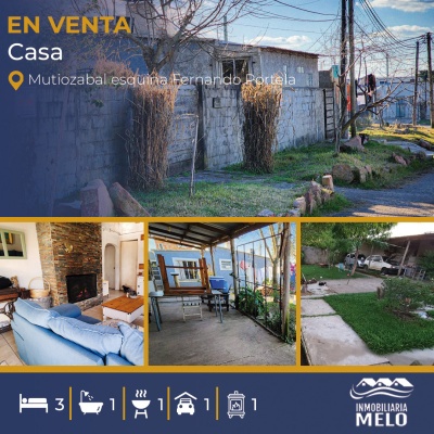 Casa en Venta en Barrio Prieto, Melo, Cerro Largo