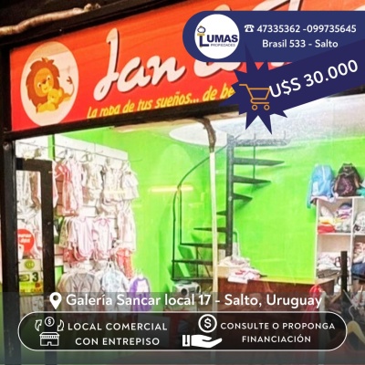 Local Comercial en Venta en Salto, Salto